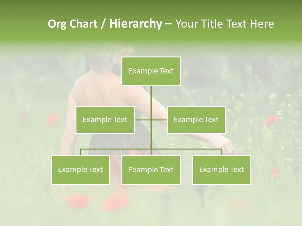 Summer Human Landscape PowerPoint Template