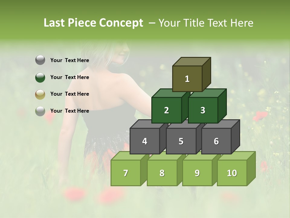 Summer Human Landscape PowerPoint Template