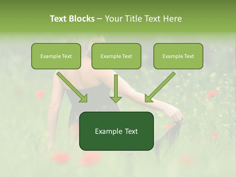 Summer Human Landscape PowerPoint Template