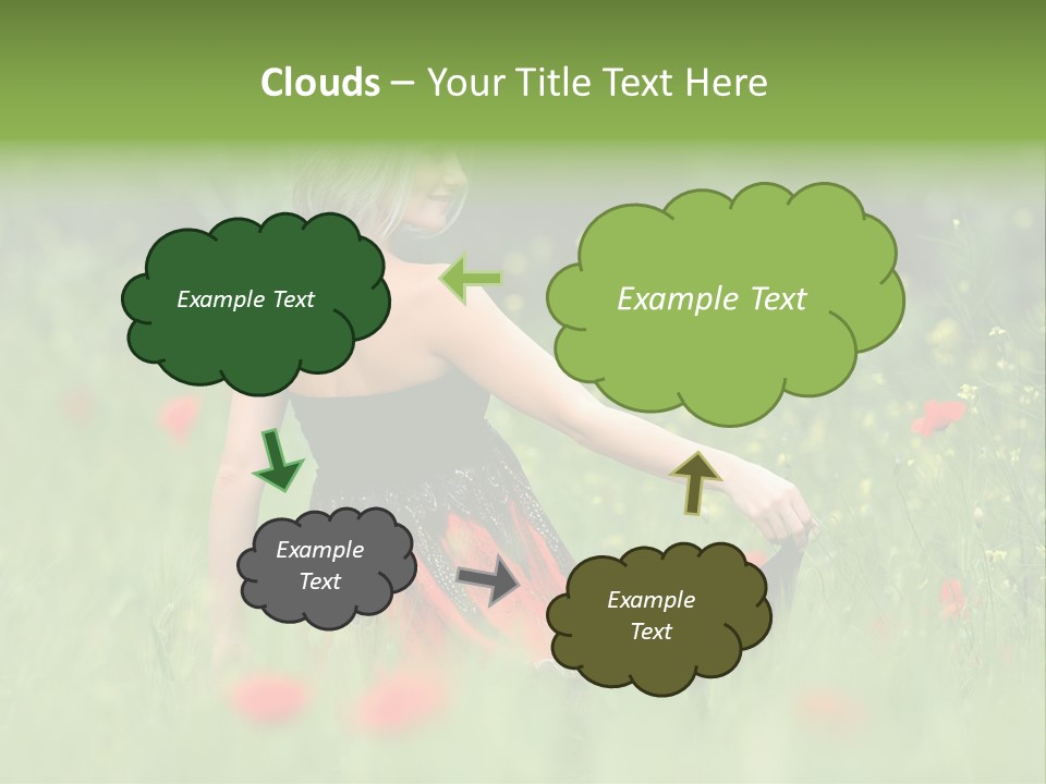 Summer Human Landscape PowerPoint Template