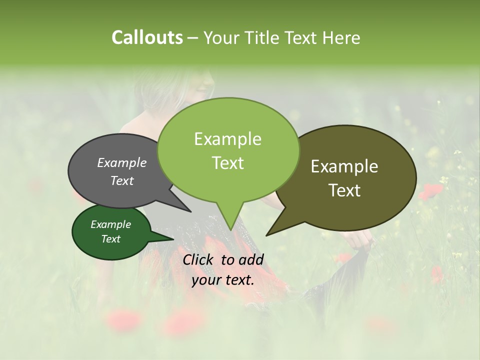 Summer Human Landscape PowerPoint Template