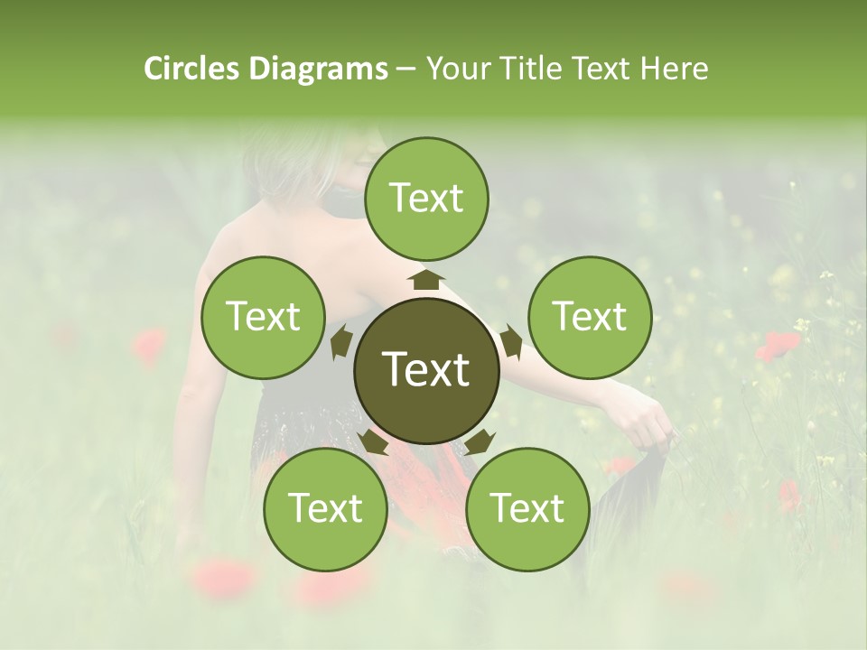 Summer Human Landscape PowerPoint Template