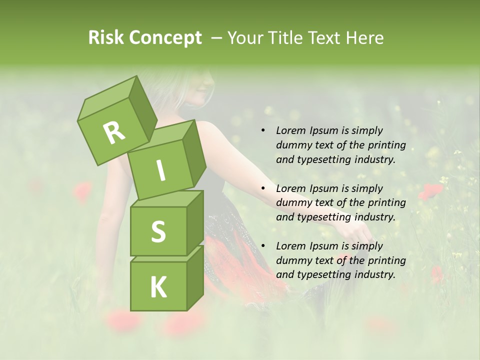 Summer Human Landscape PowerPoint Template