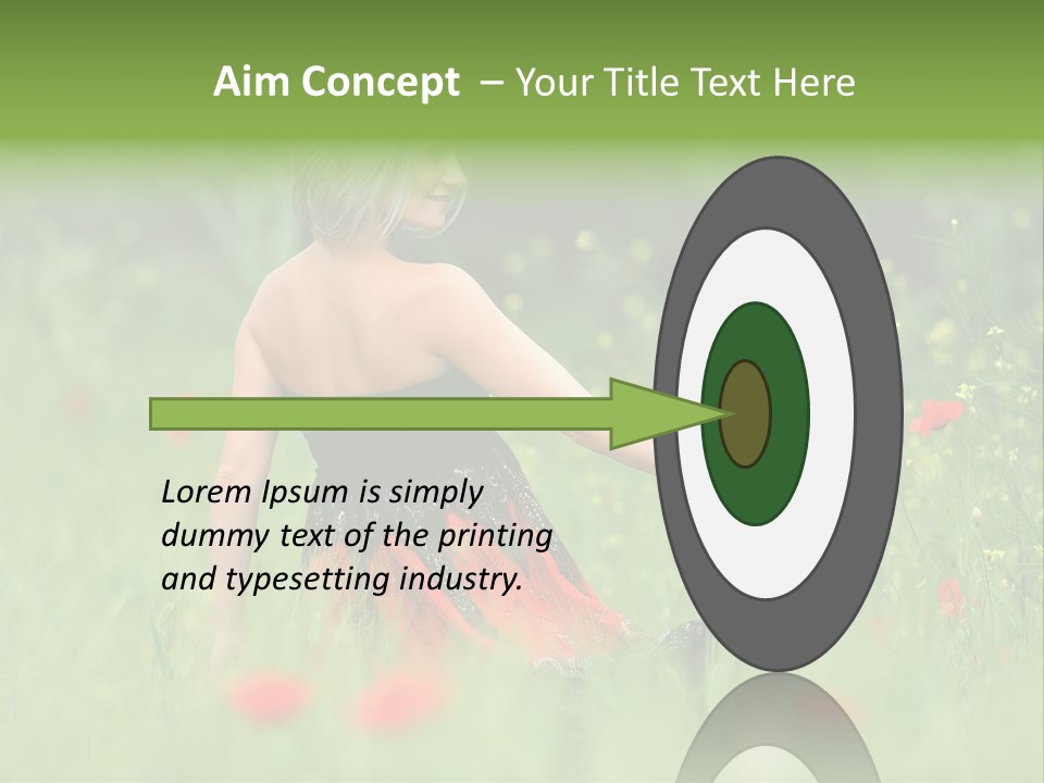 Summer Human Landscape PowerPoint Template