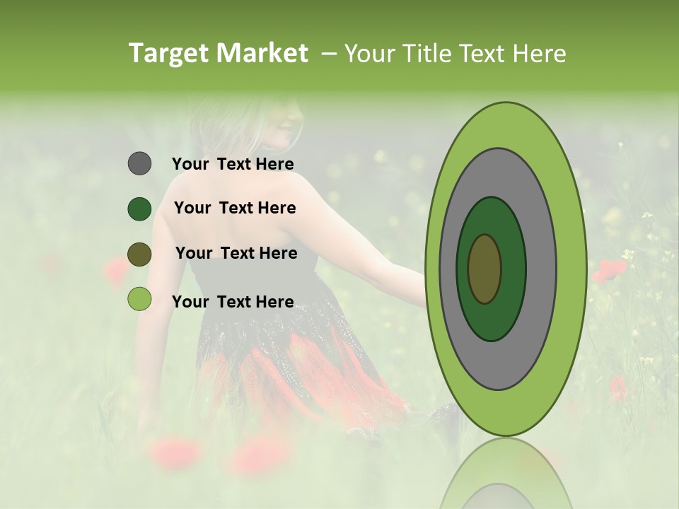 Summer Human Landscape PowerPoint Template