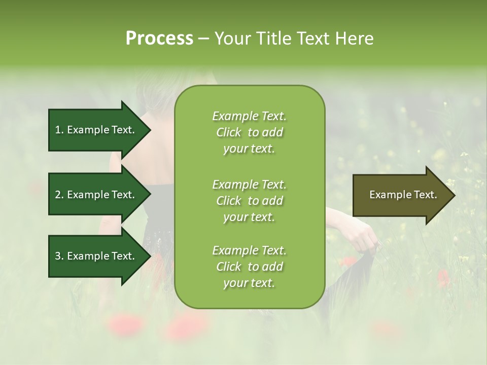 Summer Human Landscape PowerPoint Template