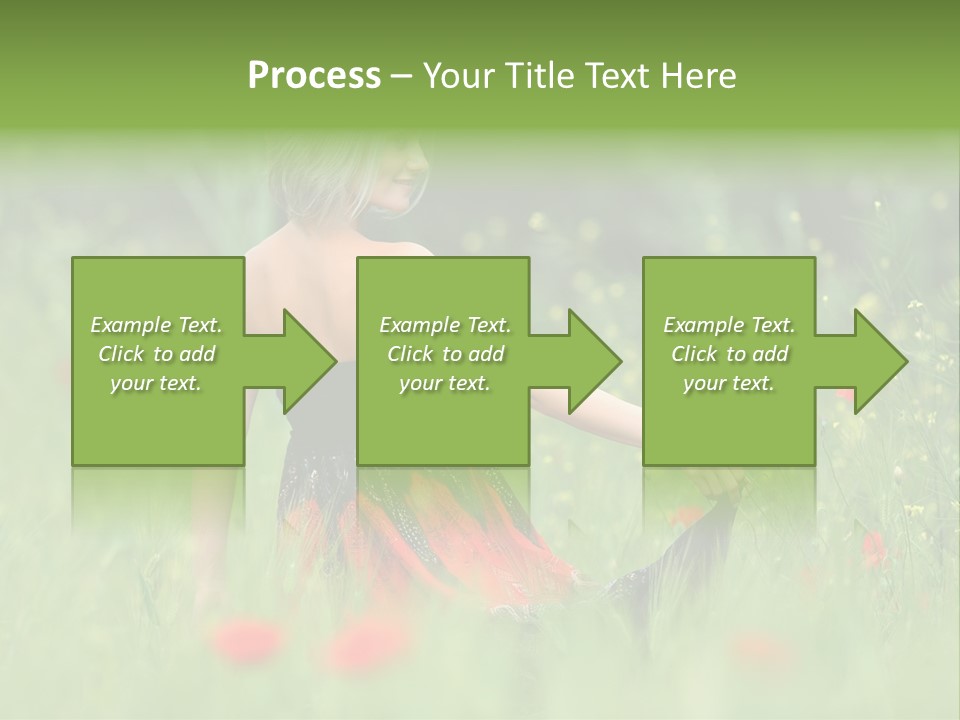 Summer Human Landscape PowerPoint Template