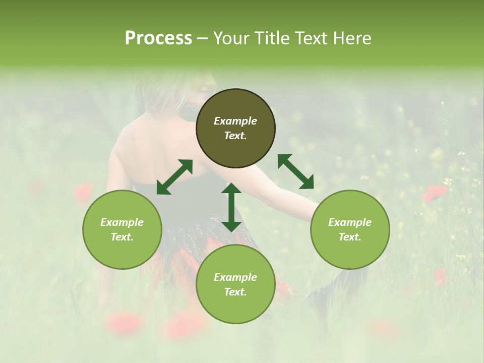 Summer Human Landscape PowerPoint Template