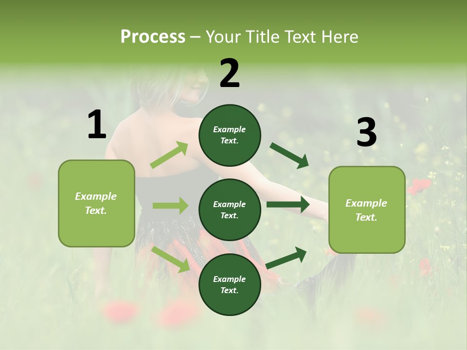 Summer Human Landscape PowerPoint Template