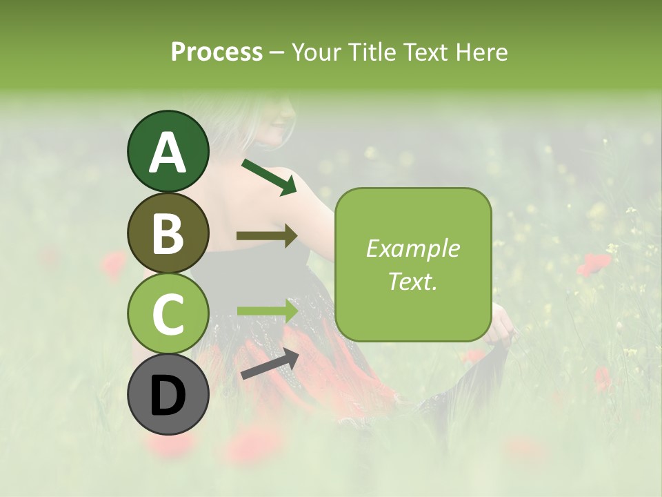 Summer Human Landscape PowerPoint Template