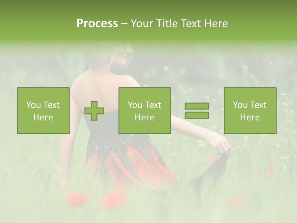 Summer Human Landscape PowerPoint Template