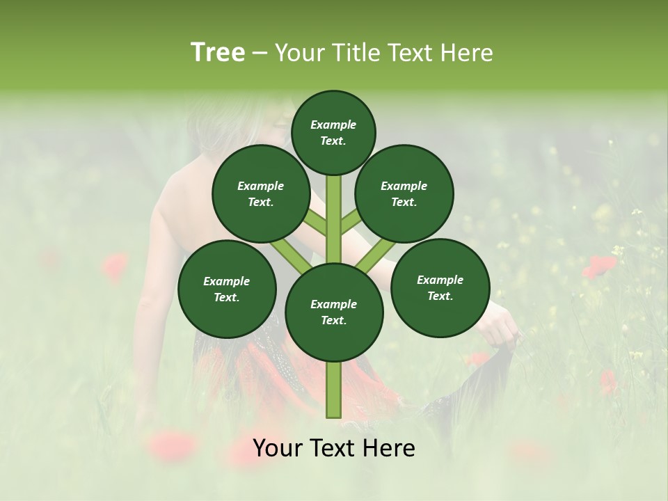 Summer Human Landscape PowerPoint Template