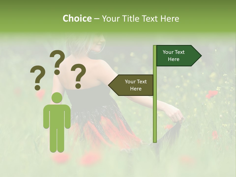 Summer Human Landscape PowerPoint Template