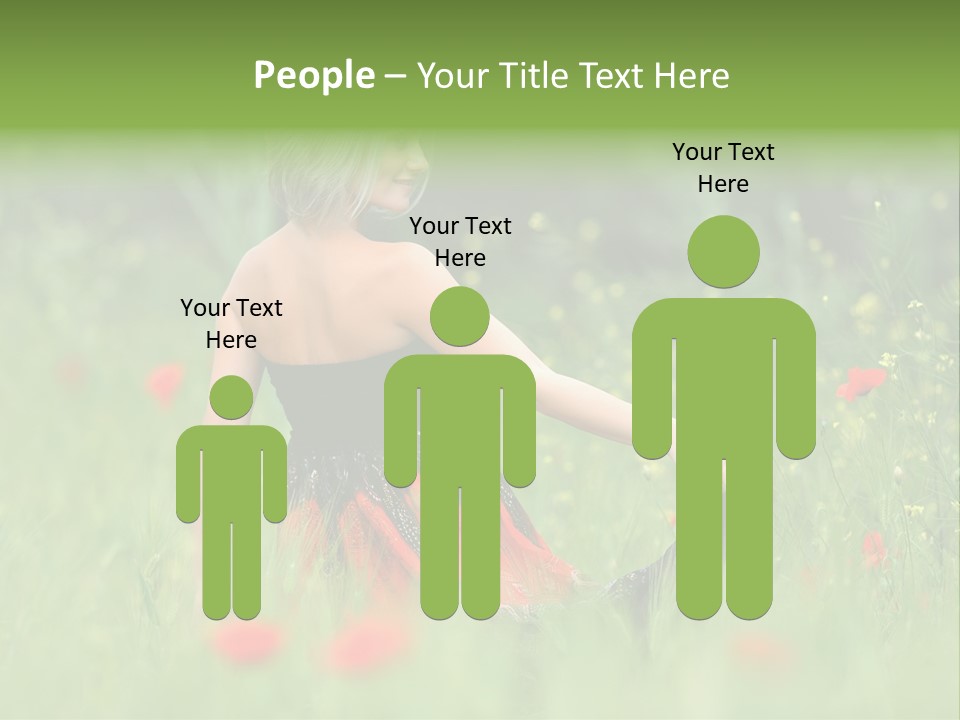 Summer Human Landscape PowerPoint Template