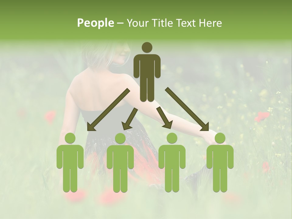Summer Human Landscape PowerPoint Template