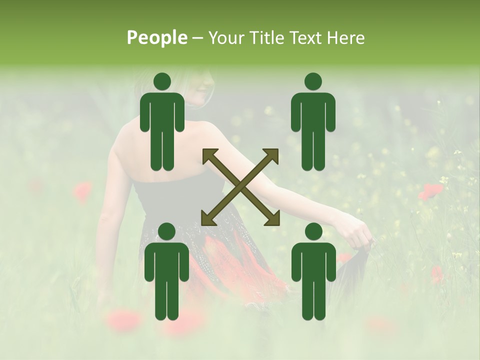 Summer Human Landscape PowerPoint Template