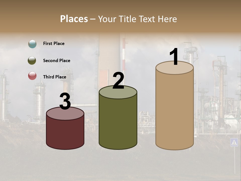 Fuel Pollution Company PowerPoint Template