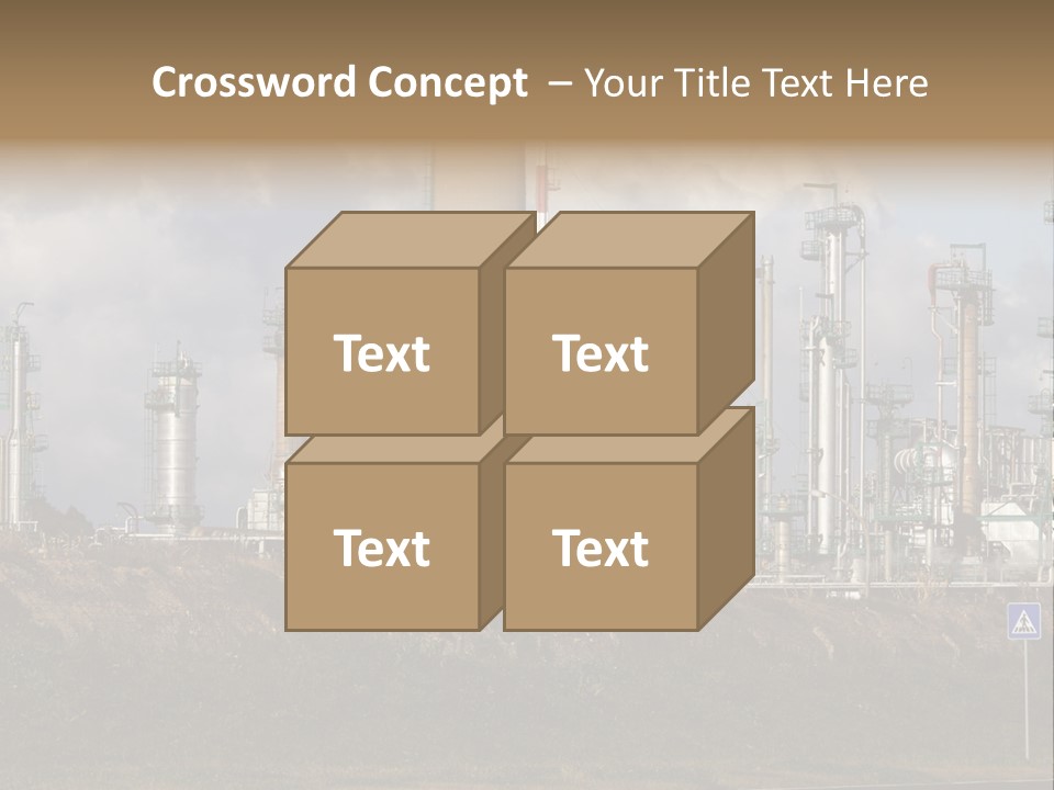 Fuel Pollution Company PowerPoint Template