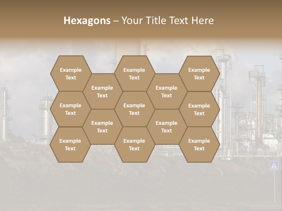 Fuel Pollution Company PowerPoint Template