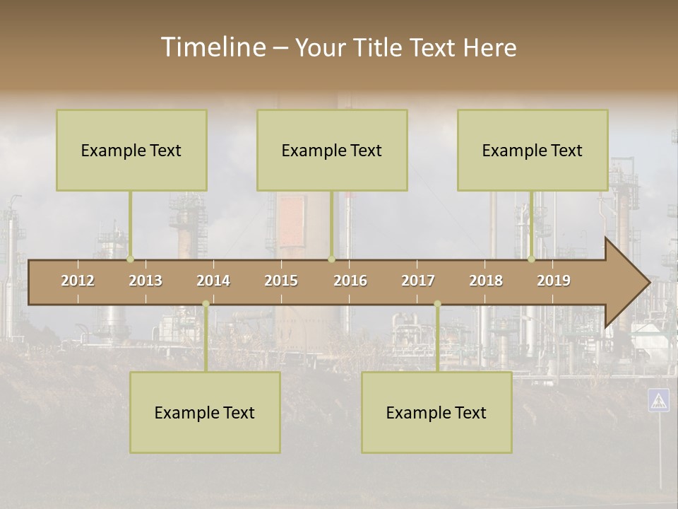 Fuel Pollution Company PowerPoint Template