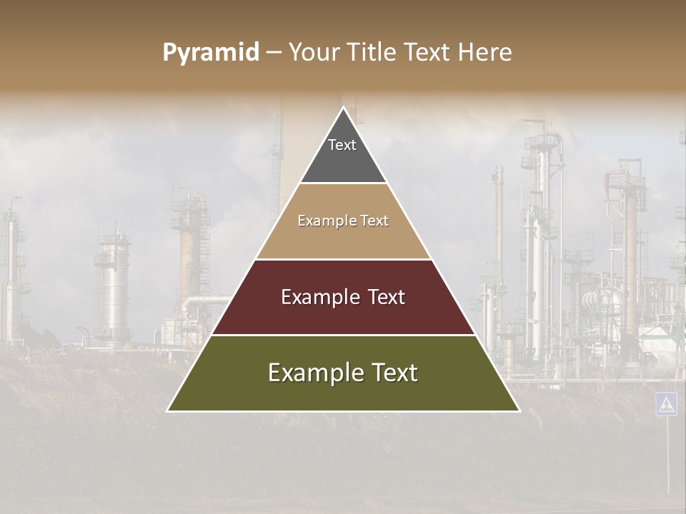 Fuel Pollution Company PowerPoint Template