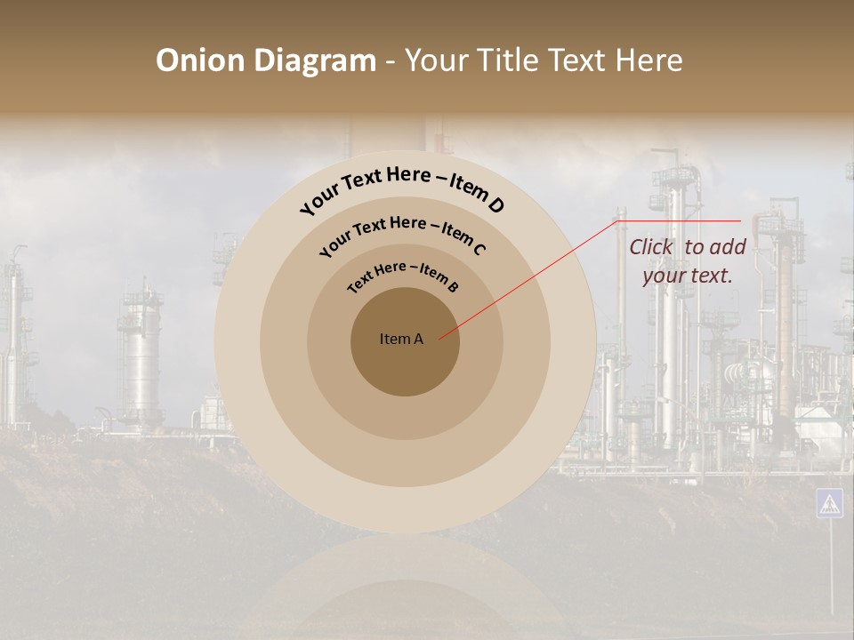 Fuel Pollution Company PowerPoint Template