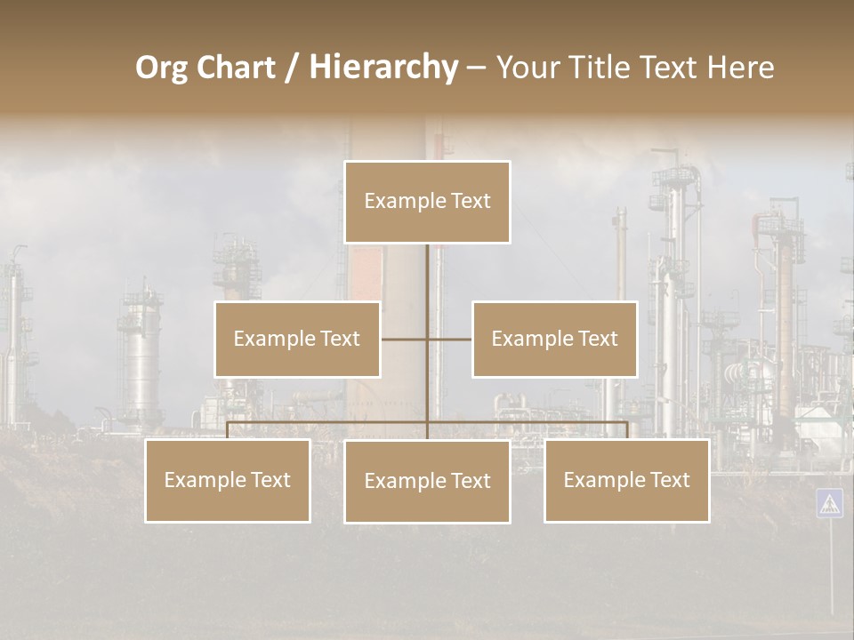 Fuel Pollution Company PowerPoint Template