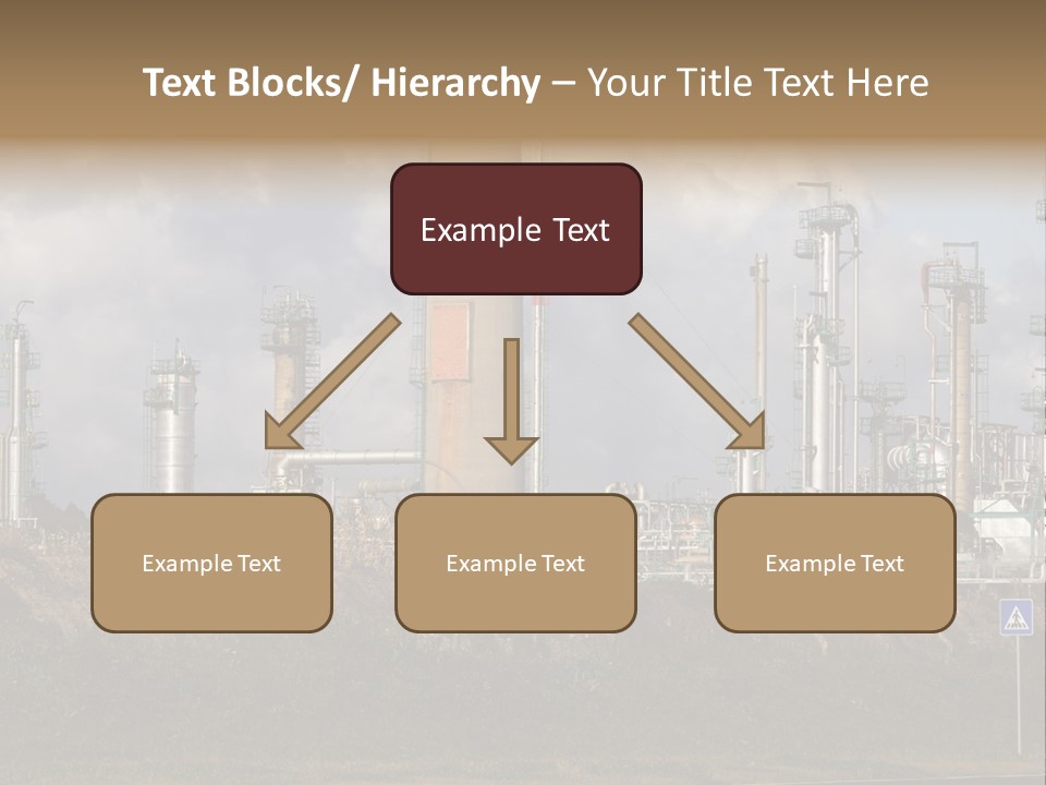 Fuel Pollution Company PowerPoint Template