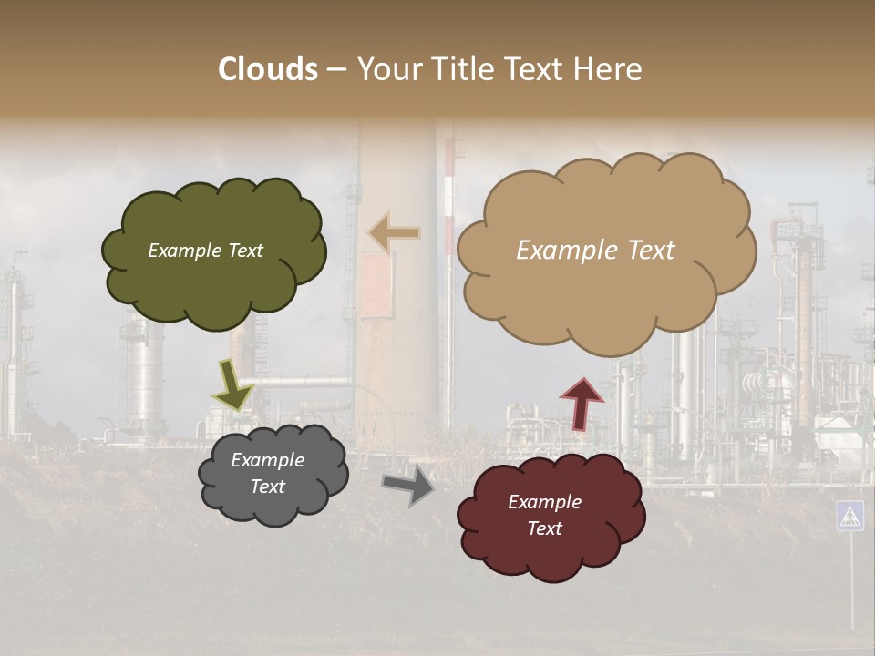 Fuel Pollution Company PowerPoint Template