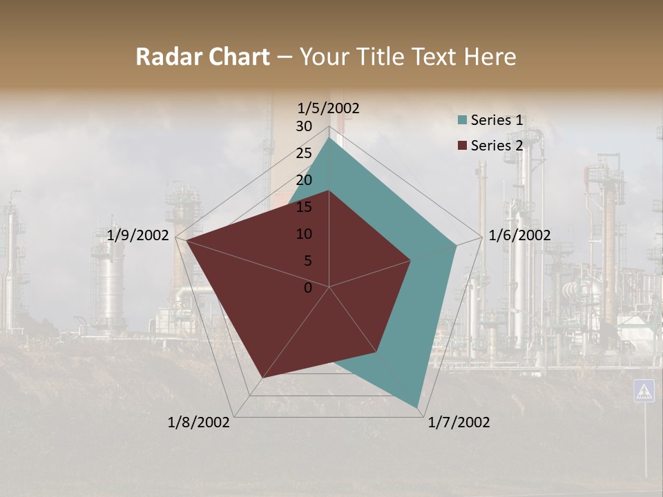 Fuel Pollution Company PowerPoint Template