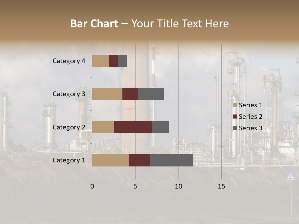 Fuel Pollution Company PowerPoint Template