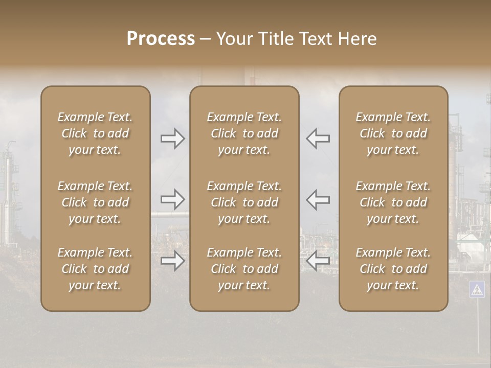 Fuel Pollution Company PowerPoint Template