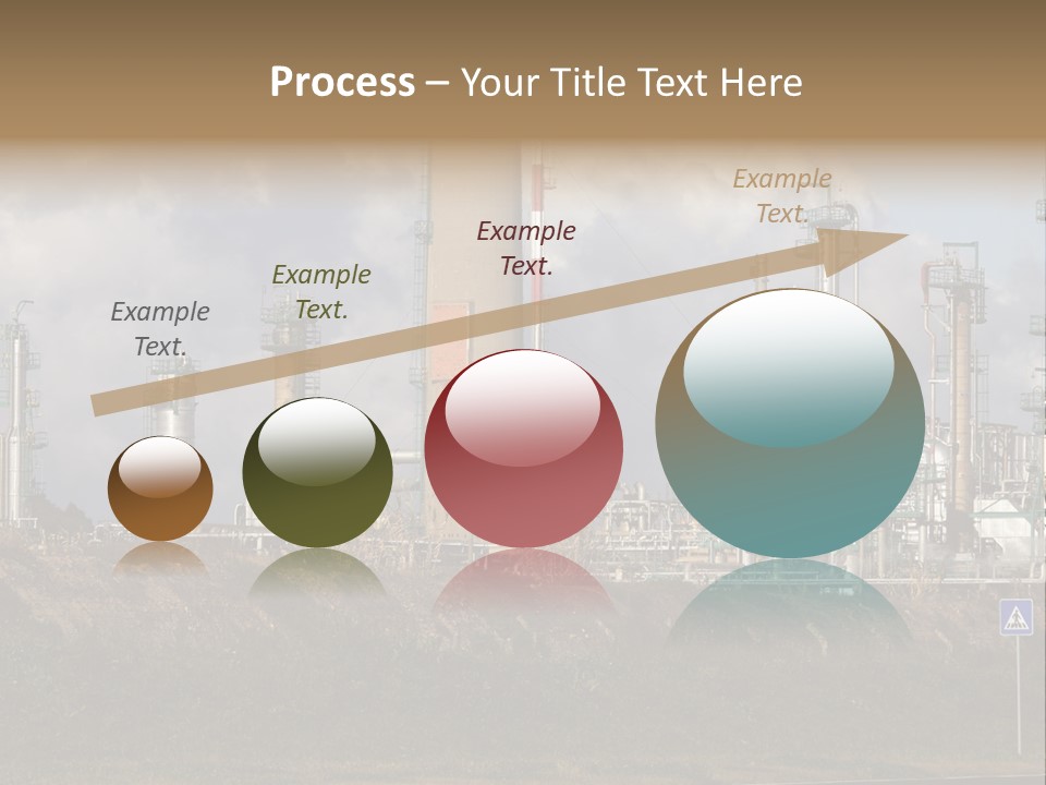 Fuel Pollution Company PowerPoint Template