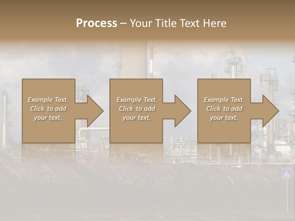 Fuel Pollution Company PowerPoint Template