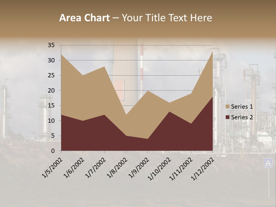 Fuel Pollution Company PowerPoint Template
