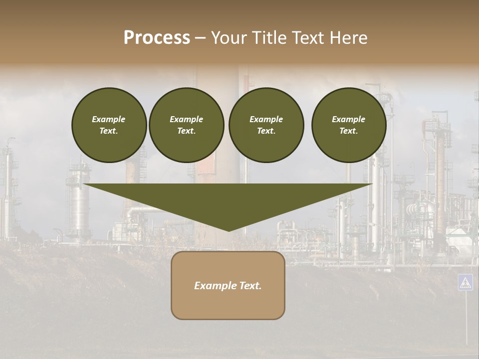Fuel Pollution Company PowerPoint Template