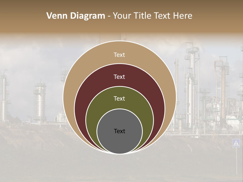 Fuel Pollution Company PowerPoint Template