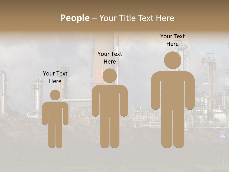 Fuel Pollution Company PowerPoint Template