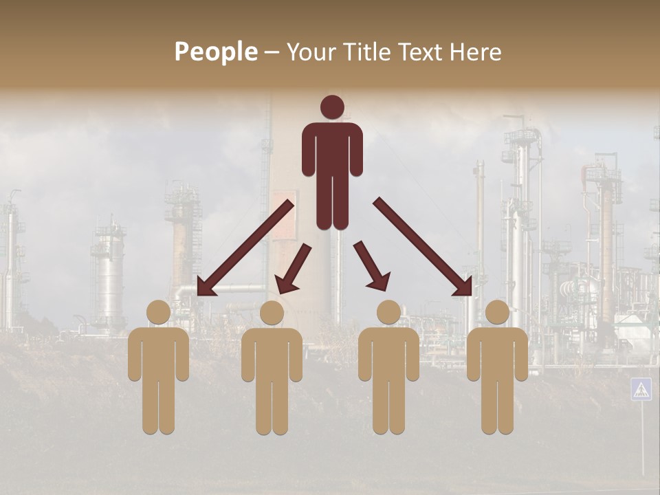Fuel Pollution Company PowerPoint Template