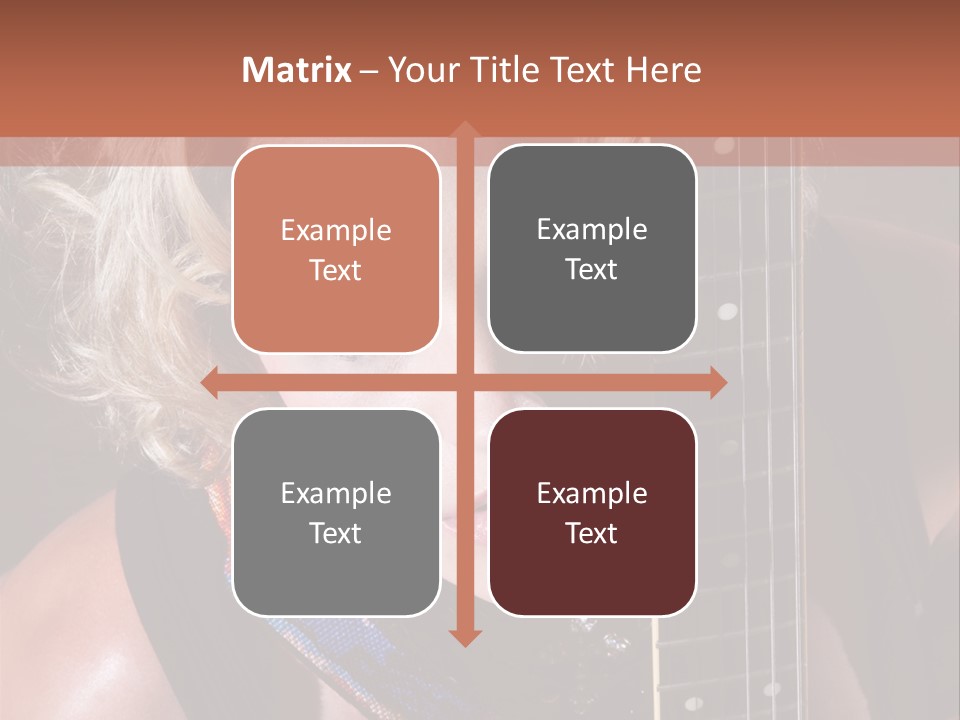 Rocker Girl PowerPoint Template