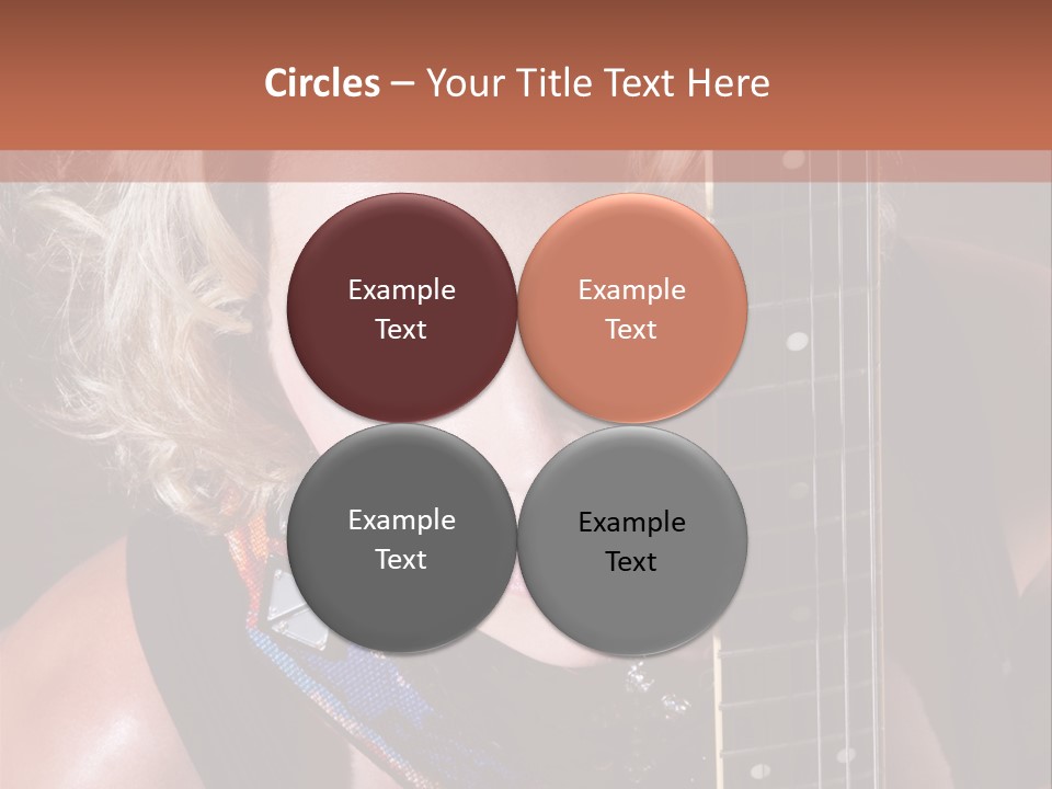 Rocker Girl PowerPoint Template