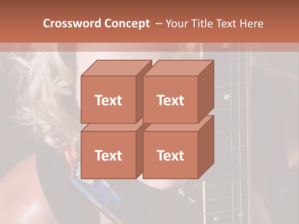 Rocker Girl PowerPoint Template