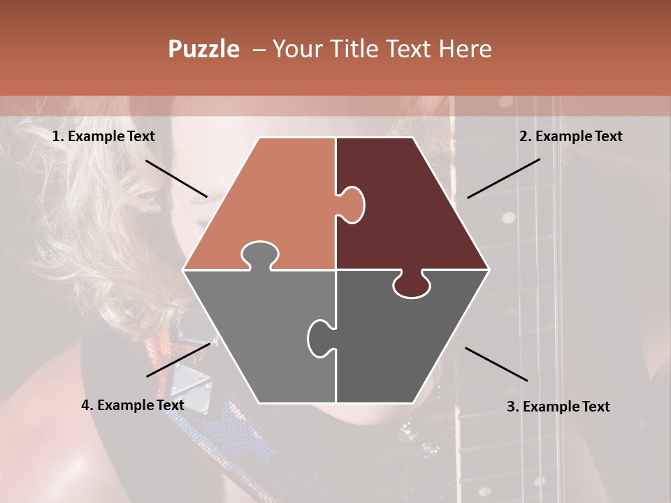 Rocker Girl PowerPoint Template