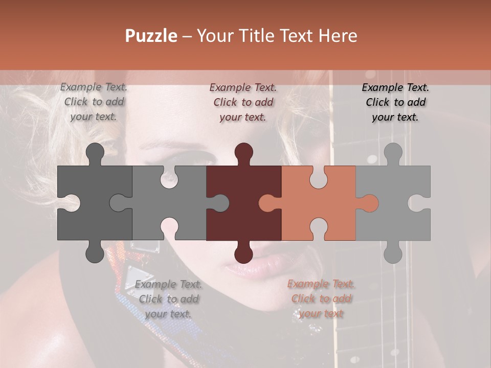 Rocker Girl PowerPoint Template