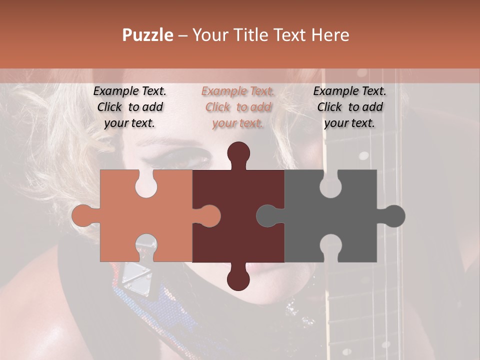 Rocker Girl PowerPoint Template