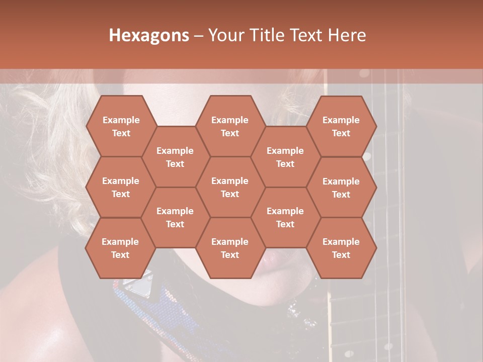 Rocker Girl PowerPoint Template