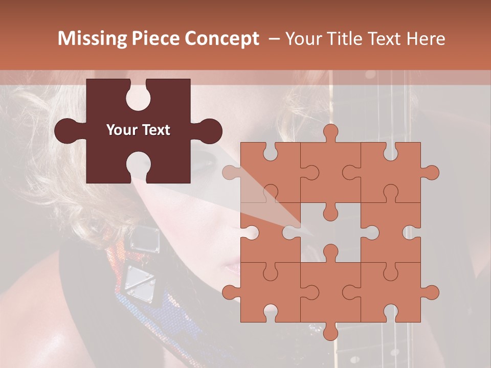 Rocker Girl PowerPoint Template