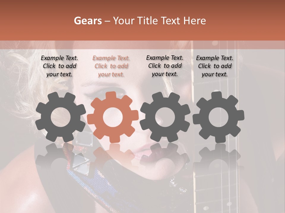 Rocker Girl PowerPoint Template