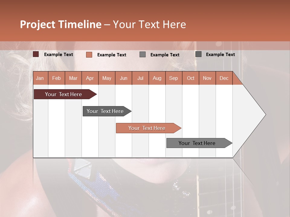 Rocker Girl PowerPoint Template