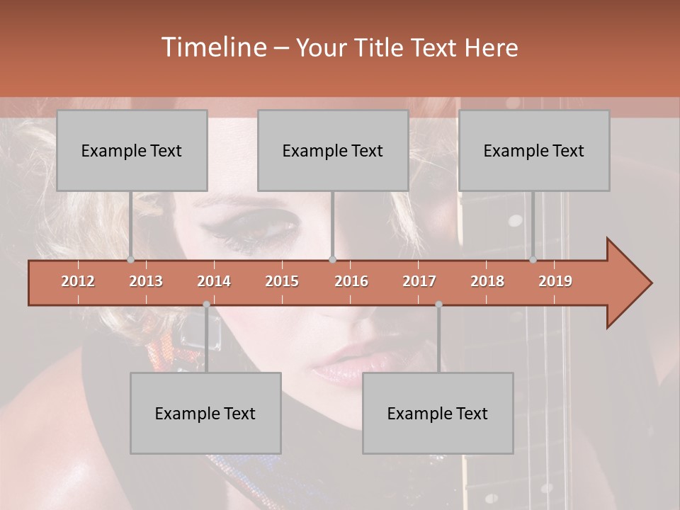Rocker Girl PowerPoint Template